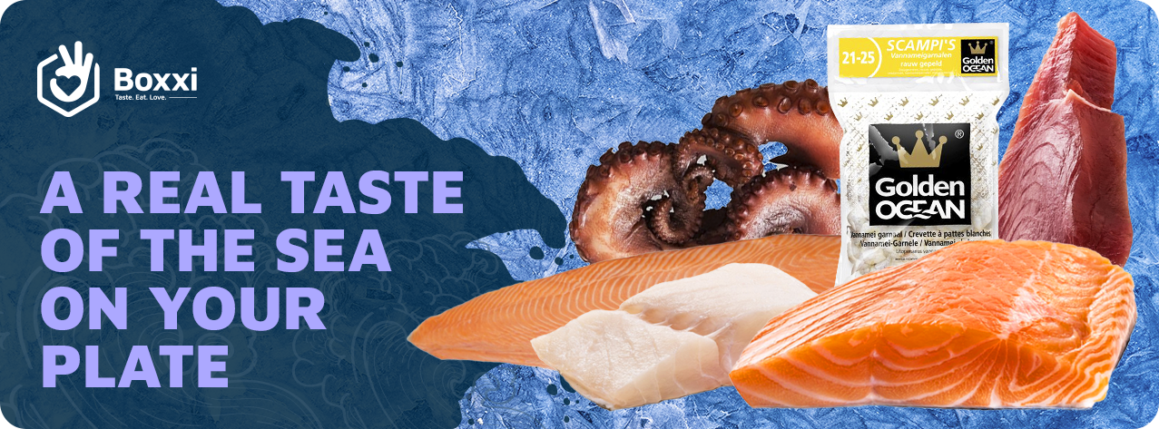 Banner - Fish and seafood